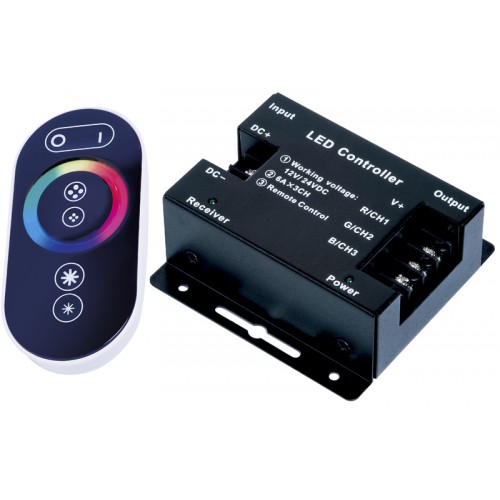 ریموت کنترل لمسی و درایور LED RGB اصلی و ارجینال محصولات روشنایی و متعلقات